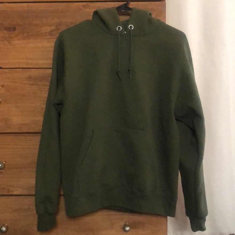 Champion Eco Authentic Army Green Hoodie